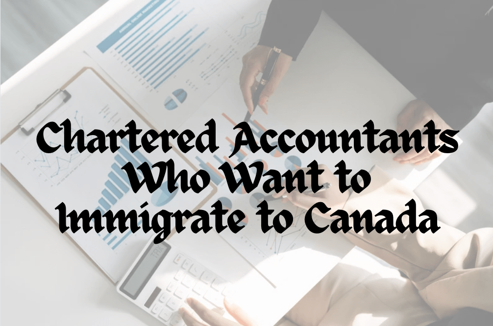 Tips for Chartered Accountants Who Want to Immigrate to Canada