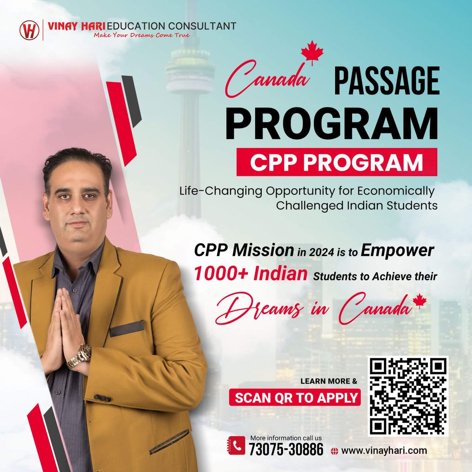 Canada Passage Program: A Life-Changing Opportunity for Economically Challenged Indian Students