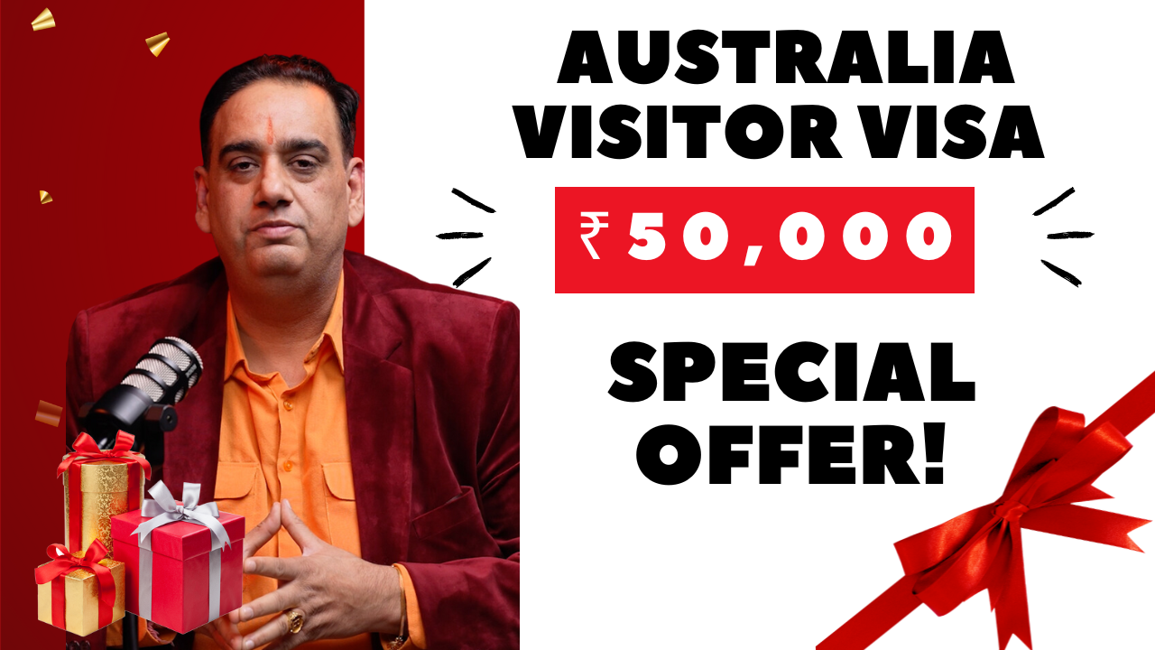Christmas Special: Australia Visitor Visa for Just ₹50,000