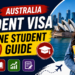 Australia Student Visa 2026 Genuine Student GS Guide with Sydney Opera House and student