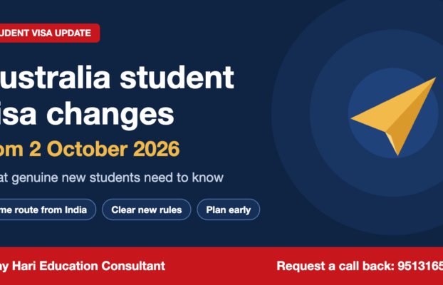 Australia Student Visa Changes from 2 October 2026: Good News for New Students